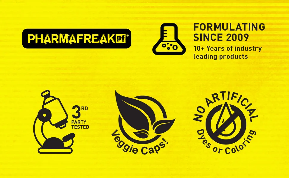 Pharmafreak Achilles Freak 300 PRE-Workout Premium Test Stimulating Powder - Formulating since 2009