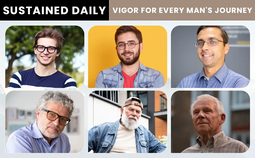 Virility Support | Plant-Based Support for Vigor and Vitality | 45-Day Supply | 90 Capsules - Revised version