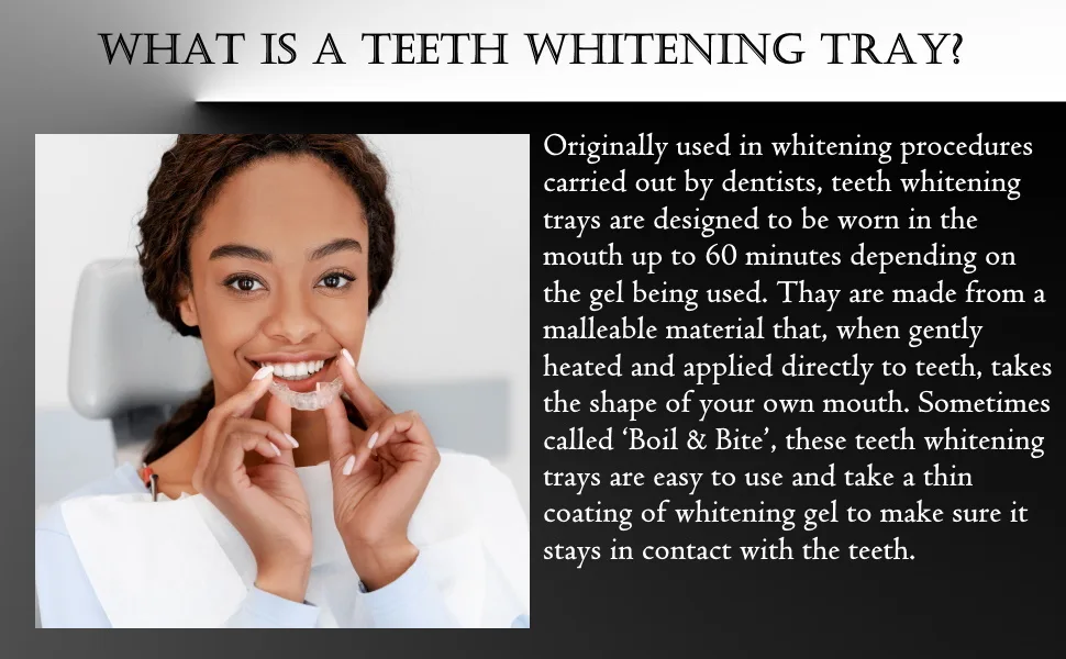 10/Pack Thermo-Molding Boil and Bite Teeth Whitening Mouth Trays by Impressive Smile - WHAT IS A TEETH WHITENING TRAY?