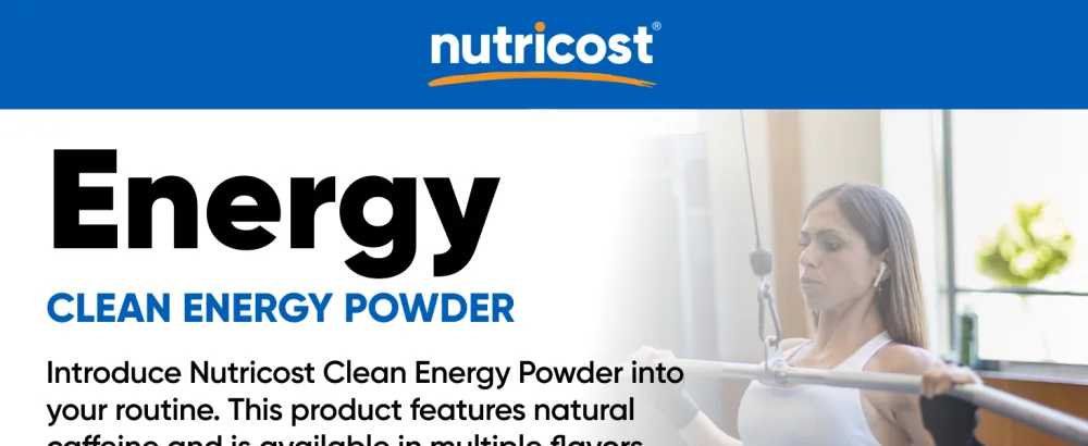 Nutricost Energy Complex Stickpacks (20 Servings) Flavor Variety Pack - Gluten-Free + Non-GMO - Energy Complex