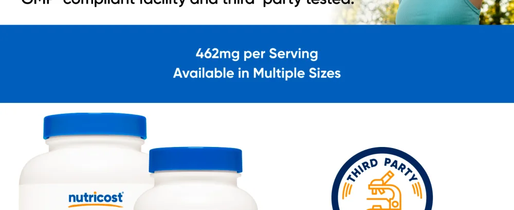Nutricost High Potency Vitamin B Complex 462mg 120 Capsules - with Vitamin C - Energy Complex 120 Count (Pack of 1) - Vitamin B Complex