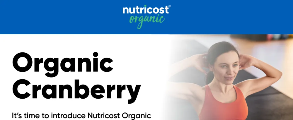 Nutricost Organic Cranberry Powder 8 oz 5G per Serving - Non-GMO Gluten-Free - Organic Cranberry