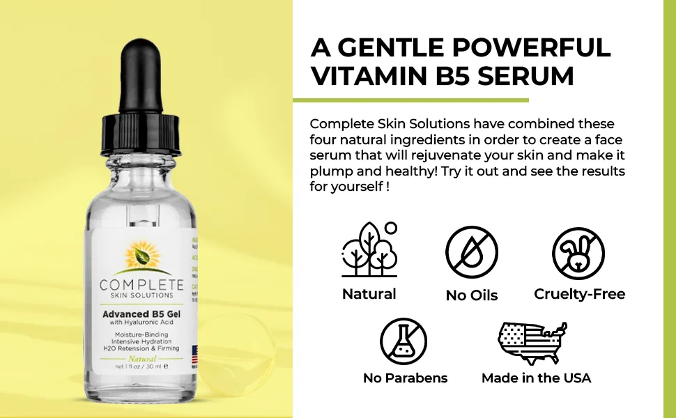 Advanced B5 Gel with Hyaluronic Acid 1 oz - Advanced B5 Gel with Hyaluronic Acid