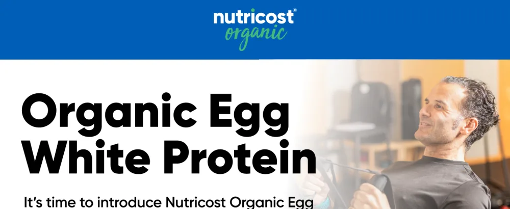 Nutricost Organic Egg White Protein Powder 8oz (Unflavored) - 15 Grams Protein Per Serving GMO-Free Gluten Free - Organic Egg White Protein