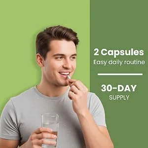 CHARMSVEDA Probiotics + Prebiotics Capsules Support Digestive & Gut Health Overall Wellness & Immune Support* 200 Billion CFU 60 Vegan Capsules - Probiotics + Prebiotics Capsules