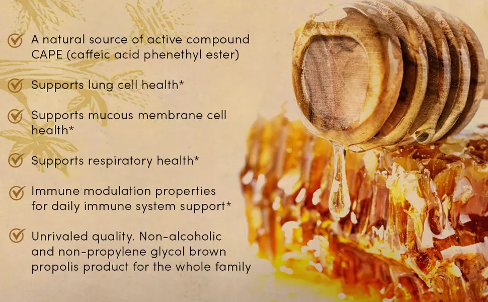 NaturaNectar Natural Bee Propolis Bundle Bee Propolis Ultimate and Brown Bee Propolis - for Immune Cardiovascular and Respiratory Systems Support - 60 Capsules per Bottle - NaturaNectar