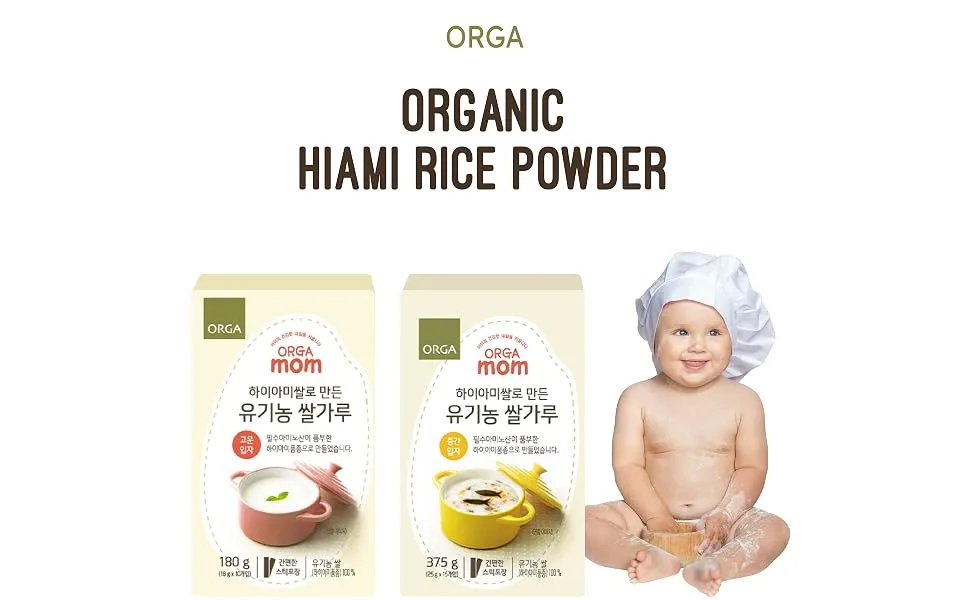 Orga mom organic Hiami rice powder 18g * 10ea - product information 1
