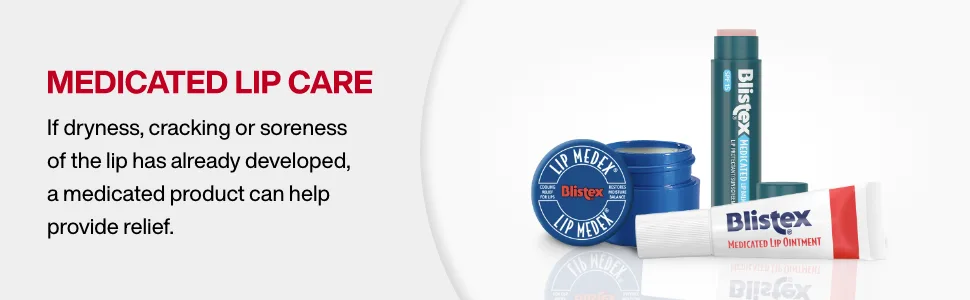 Blistex Moisturizers Simple and Sensitive Unflavored 0.15 Oz (Pack of 24) - Medicated Lip Care