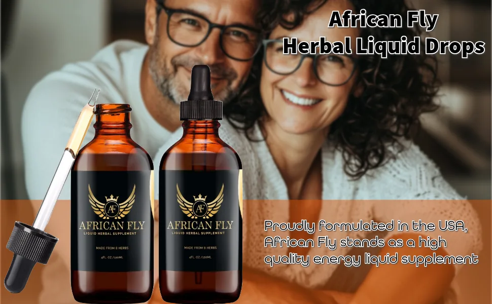 African Fly (2-Pack) - All Natural Vegan Supplement for Men (& Women) 40 50 60 Plus Years Old and Beyond Pack of 2 - product information 2
