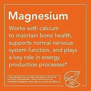Now Foods Magnesium Citrate caps- 120 Vcaps ( 2-Pack) Unflavored 120 Count (Pack of 2) - product information 4
