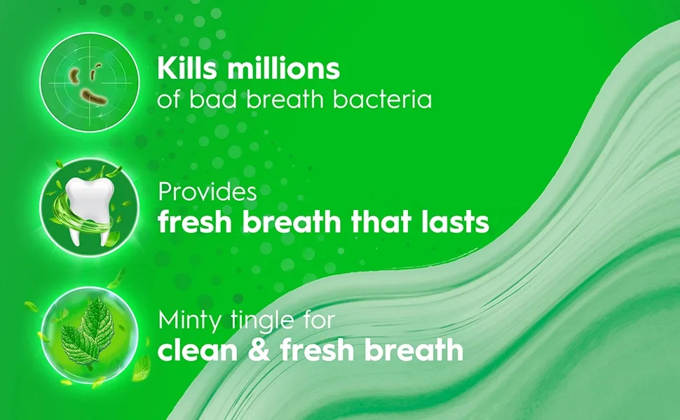 Crest Scope Classic Mouthwash Original Formula 500 Ml 4 Count - Kills millions of bad bacteria, Minty tingle for clean &amp; fresh breath that lasts.