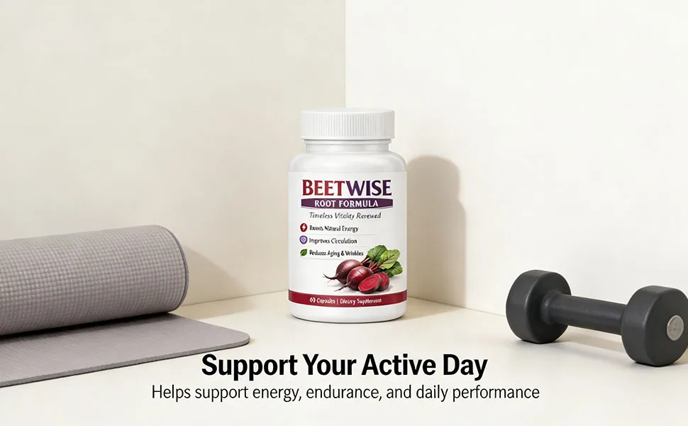 BEETWISE Root Formula | Cold Pressed - Organic Beet Root Capsules Beetroot Supplement Organic Vegan-Friendly Non-GMO Gluten-Free 60 Capsules (3Bottle) - BEETWISE