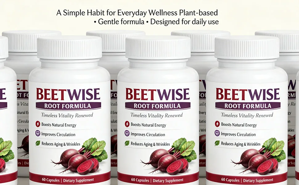 BEETWISE Root Formula | Cold Pressed - Organic Beet Root Capsules Beetroot Supplement Organic Vegan-Friendly Non-GMO Gluten-Free 60 Capsules (3Bottle) - BEETWISE