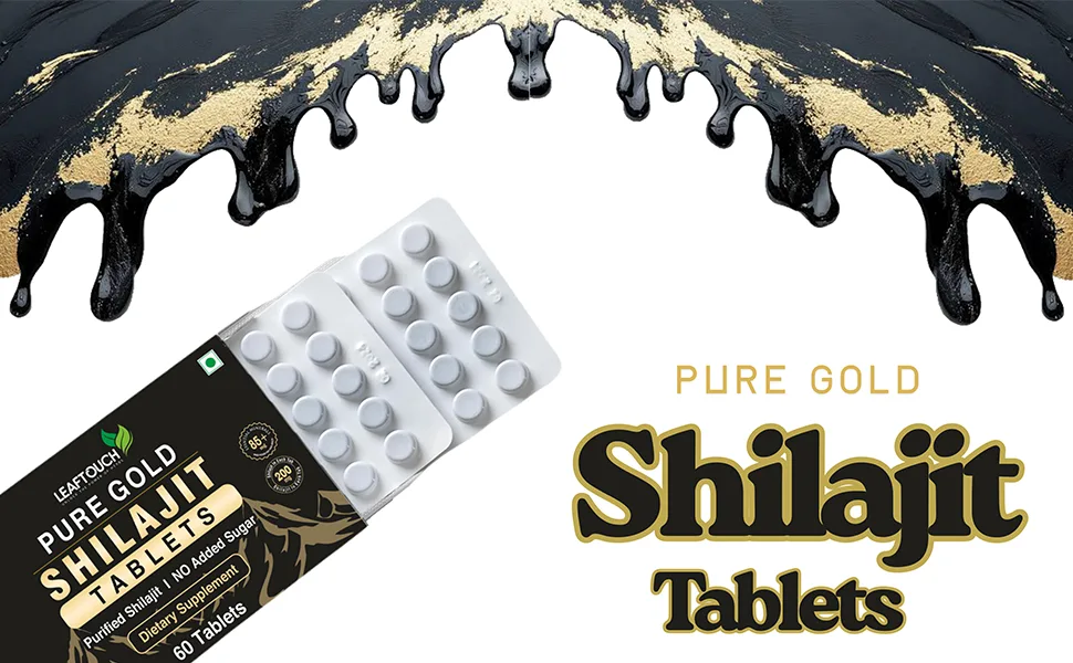 Pure Gold Shilajit Tablet Dry Drop Tablet 85+ Trace Minerals Sourced from 10 000ft Lab-Tested for Purity 60 Tablets 60 Count (Pack of 1) - pure gold shilajit tablet dry drop tablet 85+ trace minerals lab-tested for purity