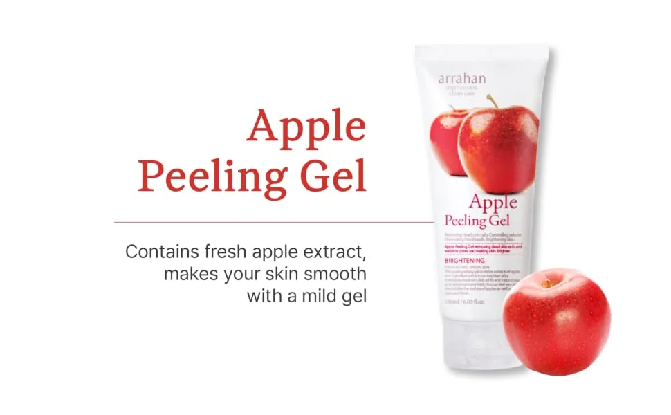 Arrahan Apple Peeling Gel 180ml 6.09 fl.oz - product information 3