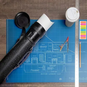 Juvale Poster Tube with Strap  Black Expandable Storage Tube  Holder  Container for Posters  Blueprints  Artwork  Map (30 to 49 Inches) - product information 3
