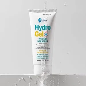 Globe (3 oz Tube Hydrogel First Aid Wound Dressing Antiseptic Gel for Minor Cuts Wounds Scrapes Rashes Sunburns & Skin Irritations Soothing & Moisturizing Solution Rapid & Active Protection. 3 Ounce - Hydrogel