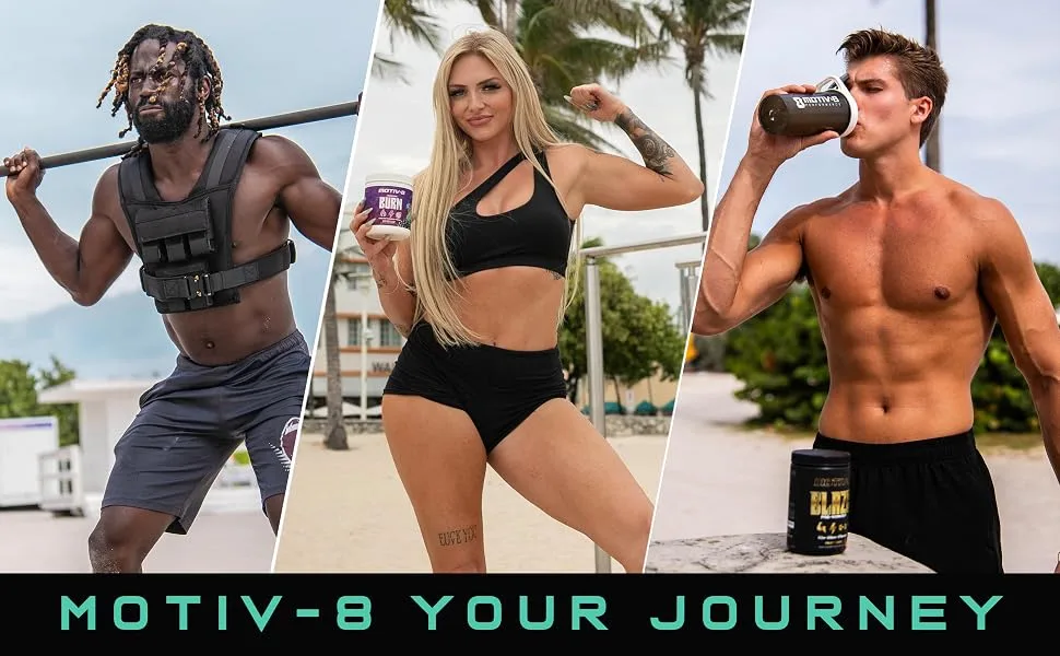 Motiv-8 Performance Pre-Workout Capsules Natural Feel Good Energy No Crash or Jitters Perfect for Working Out (60 Capsules) - product information 3