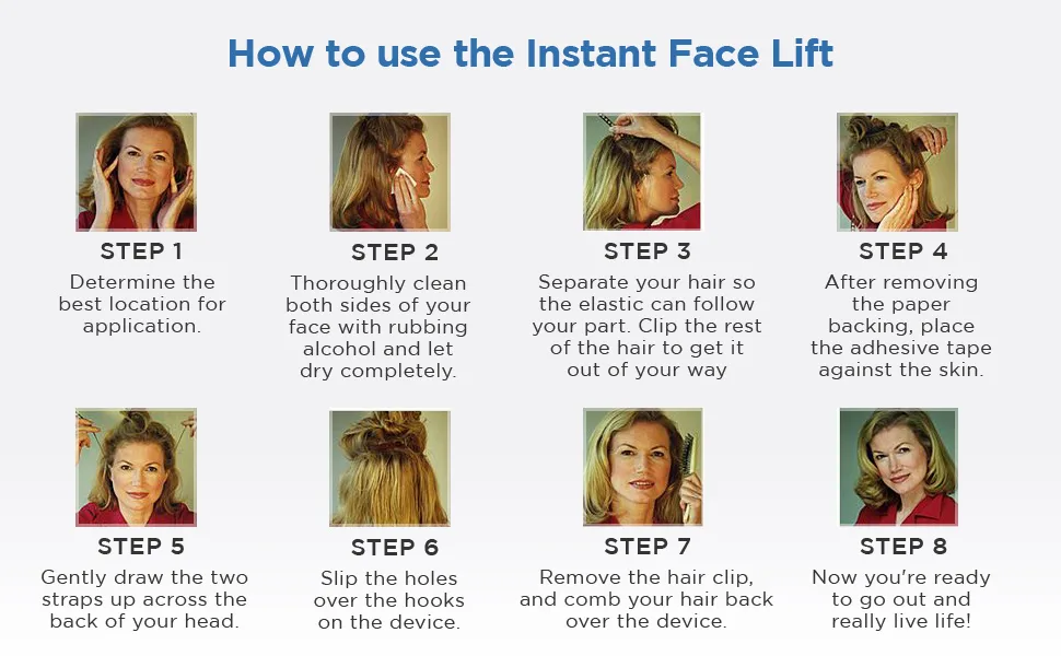 ART HARDING'S Instant Face and Neck Lift (Light) - look younger