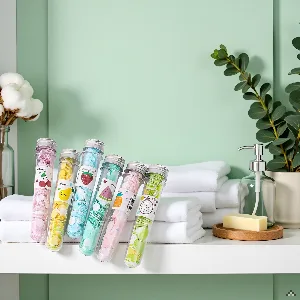 WsjiaboFux 6Pcs Colors Random Shipping Boxes Portable Disposable Paper Soap Confetti Soap Sheets Flakes for Washing Hand Wash Cleansers - Image generated for ASIN B0D8BP1Q65