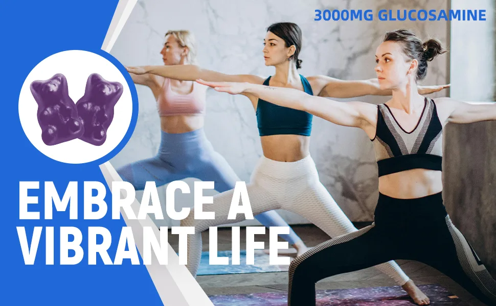 Nutravita Glucosamine Chondroitin Gummies with MSM & Elderberry Extra Strength - Joint Support Antioxidant Immune Support Supplement for Adults Men & Women.60 Blueberry Chews - Glucosamine Chondroitin Gummies