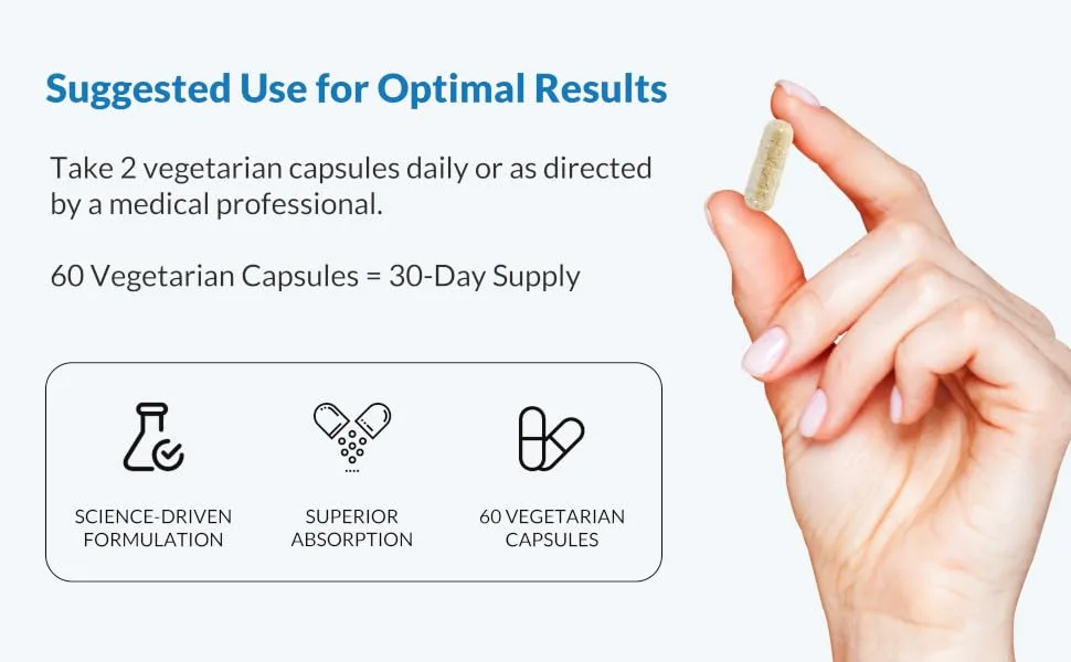 Natural Wellness Thyroid Support Iodine Selenium & L-Tyrosine Supplement for Healthy Thyroid Function Energy and Metabolism Thyroid Support for Women & Men 60 Vegetarian Capsules - Suggested Use
