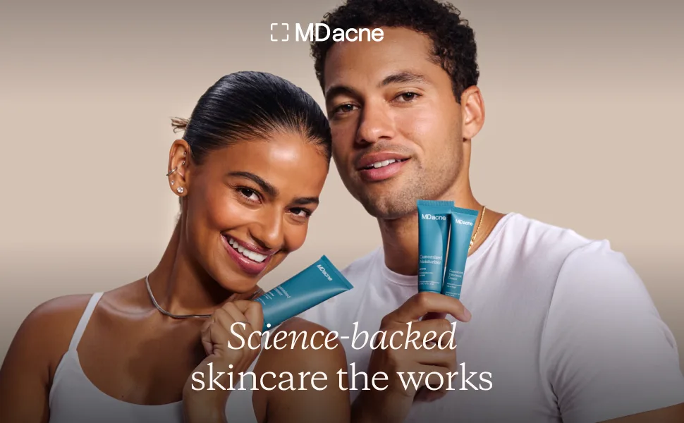 MDacne Retinol 2.5% and Niacinamide 2% Cream (3-pack) Reduces Blemishes and Improves Skin Texture without Irritation - MD acne