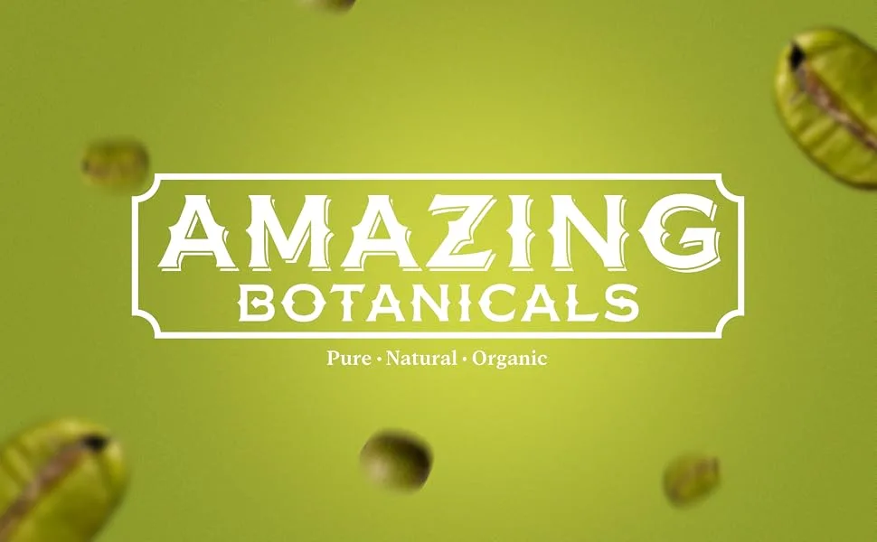 Amazing Botanicals Green Coffee Bean Extract Tablets - Coffea Arabica - 200mg 50% Chlorogenic Acid - 30 Count - green coffee bean extract tablets