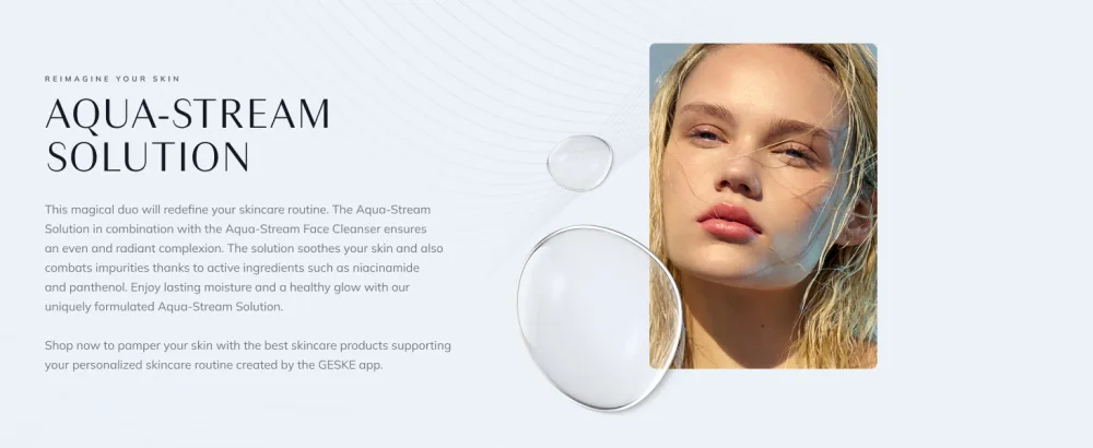 GESKE Aqua-Stream Solution | Use with our Aqua-Stream Face Cleanser | Cleansing Solution with Niacinamide & Panthenol | Soothing Formula | Combats Impurities | All Skin Types - product information 4