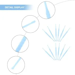 BESTYASH 12Pcs Plastic Ear Wax Picker Safe Ear Cleaning Tool for Adults and Easy to Use Ear Wax Random Colors Premium Plastic Material - product information 2