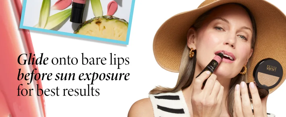 LAURA GELLER Spackle SPF 30 Primer + Shine-n-Shield SPF 15 Lip - Bliss on the Beach - shine-n-shield
