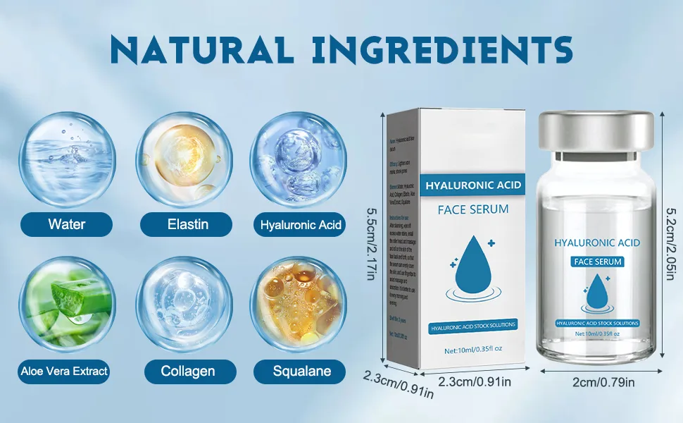 Micro Infusion System for Lips Micro System for Face SerumSmooth Skin Facial Serum for All Skin Types (1* applicator+4*Serum) - agoname Micro Infusion System For Lips