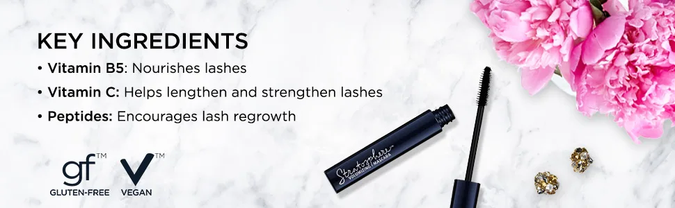 Lune+Aster Stratosphere Volumizing Mascara - Volumizing mascara enhances lashes to create maximum lift for a thick  long  dramatic lash look. - product information 3