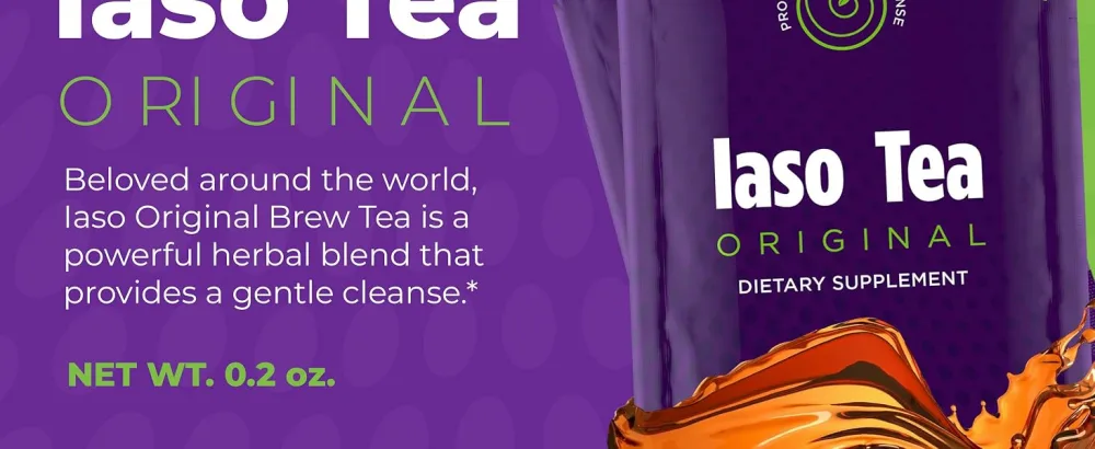 Iaso Brewed Tea (Original) - TLC Cleansing Tea & Refreshing Drink Formula for Balanced Lifestyle - 20 Convenient Sachets (10 Pack) 2 Count (Pack of 10) - Iaso Brewed Tea (Original)