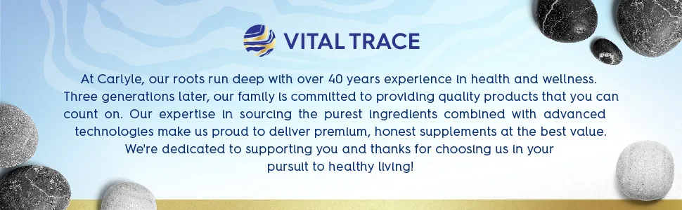 Carlyle Electrolyte Concentrate | 16 fl oz | Full Spectrum | Ionic Electrolyte Liquid | Non-GMO and Gluten Free Formula | by Vital Trace - vital trace