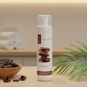 3 x Suntana Chocolate Fragranced 12% Sunless Self Tanning Mousse - AI Creative Studio Generated Asset