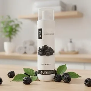 3 x Suntana Blackberry Fragranced 14% Premium Self Tanning Mousse - 'After Dark' Dark Tan - AI Creative Studio Generated Asset