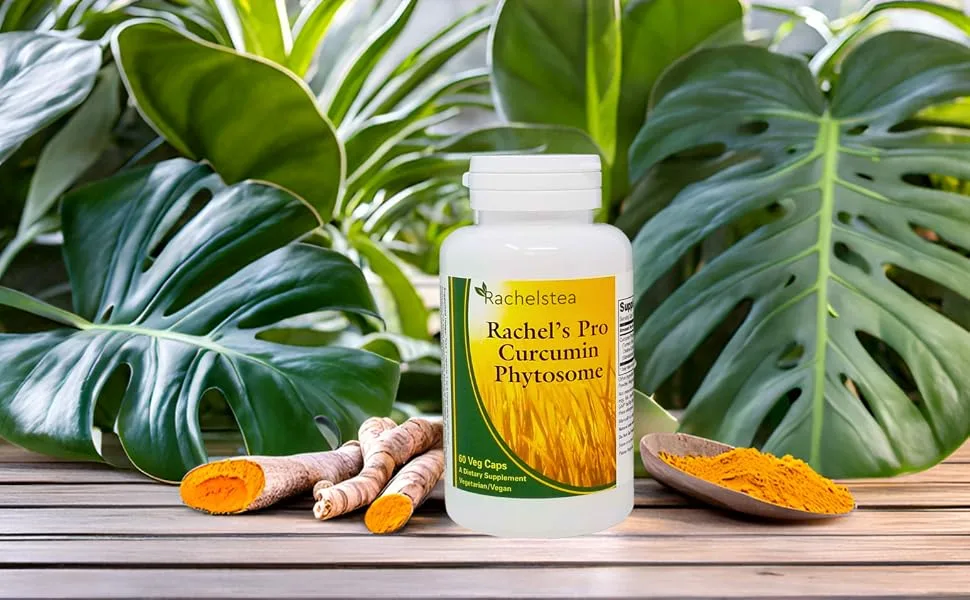 Rachel s Pro Curcumin Phytosome - High Absorption Meriva Turmeric Gluten-Free Curcumin Supplement 60 Capsules for Daily Use - Curcumin