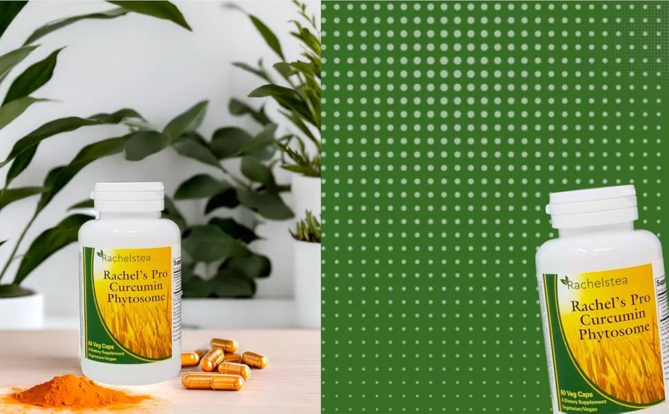 Rachel s Pro Curcumin Phytosome - High Absorption Meriva Turmeric Gluten-Free Curcumin Supplement 60 Capsules for Daily Use - curcumin