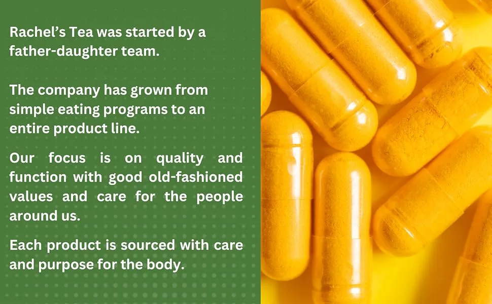 Rachel s Pro Curcumin Phytosome - High Absorption Meriva Turmeric Gluten-Free Curcumin Supplement 60 Capsules for Daily Use - quality