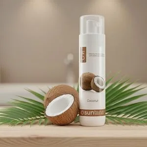 3 x Suntana Coconut Fragranced 8% Sunless Self Tanning Mousse - Light to Medium Tan (3 x 8 oz) - AI Creative Studio Generated Asset