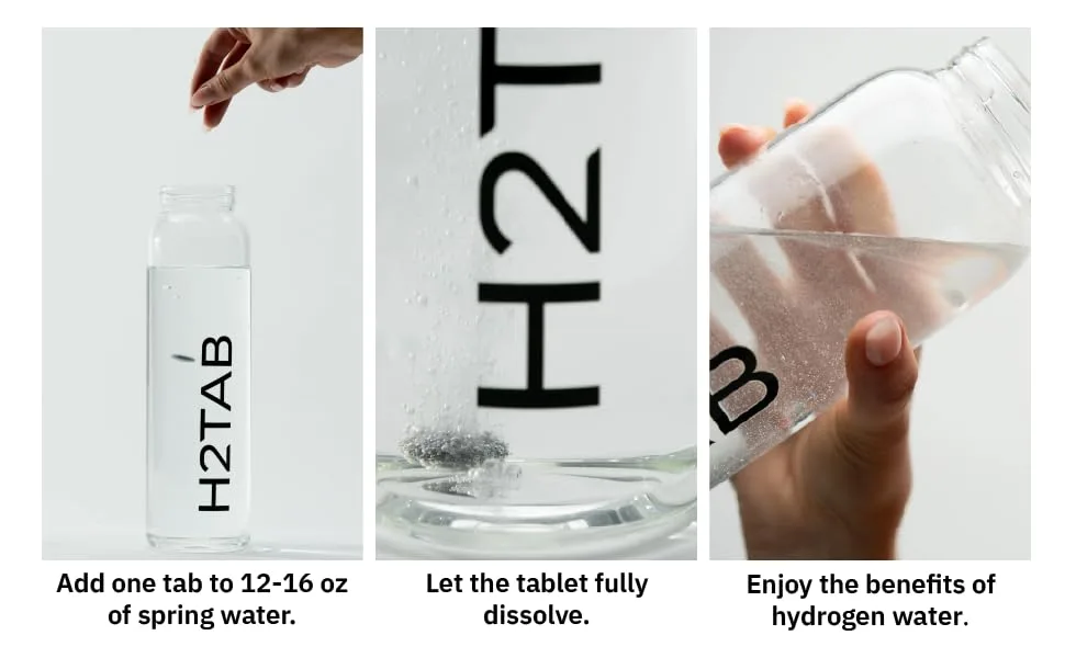 Molecular H2TAB Hydrogen Tablets with Magnesium -12 PPM Hydrogen Tablets for Drinking Water -Rich in Antioxidants Supports Cellular Health Recovery & Cognitive Function (30 Counts Raspberry) Raspberry 30 Count (Pack of 1) - h2tab unflavored