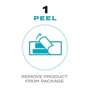 Rembrandt Teeth Whitening Strips Deeply White Enamel-Safe 28 Whitening Strips (14 Treatments) - Peel
