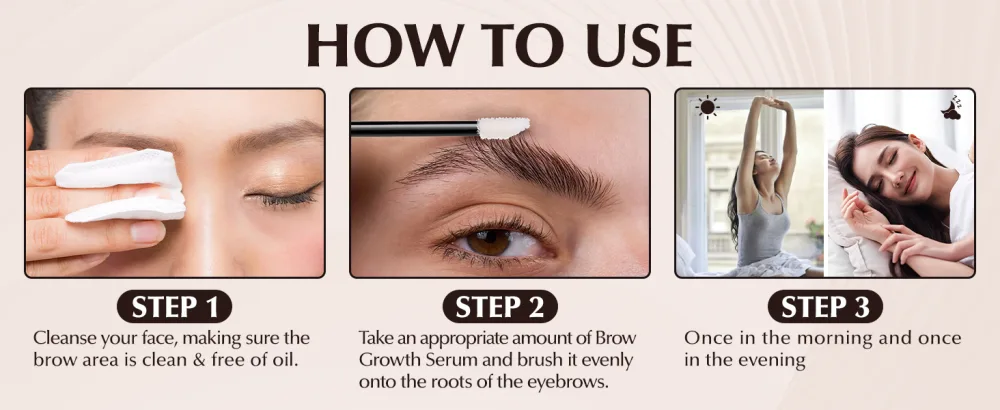 Lash Serum & Eyebrow Serum Kit Natural Formula Eyelash Growth Promotes Longer Thicker & Fuller Lashes & Brows Vegan Cruelty-Free For Sensitive Eyes (2 Pack 10ml) - product information 6
