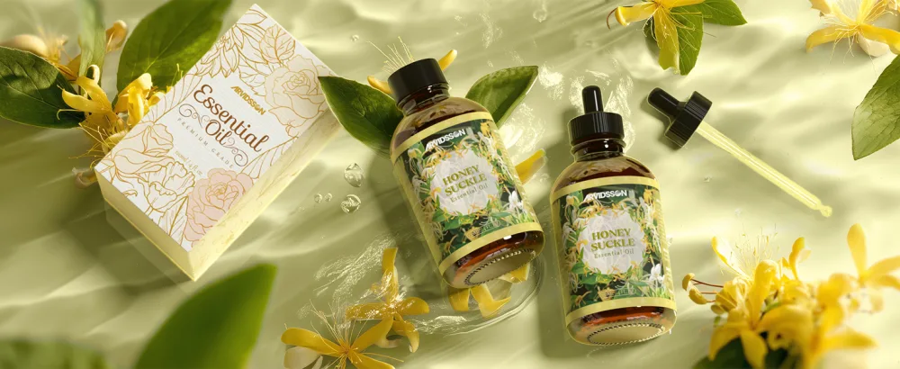 ARVIDSSON Honeysuckle Essential Oil 4 Fl Oz (120ml) Pure & Natural Honeysuckle Oil Aromatherapy Essential Oils for Diffuser Candle Making Room Spray Diffuser Oils Scented Oil Gift for Women - product information 2