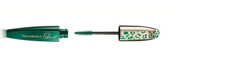 L'Or al Paris Voluminous Feline Noir Washable Mascara  Blackest Noir  0.27 fl. oz. - product information 2