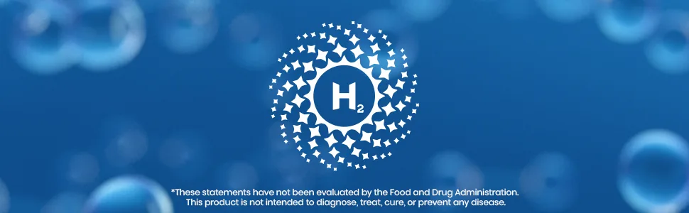 True Nano H2 with Garlic by H2 Universe | Molecular Hydrogen with Active Hydrogen Nanobubbles Boosts Energy Powerful Antioxidant| 60 Capsules - H2 logo