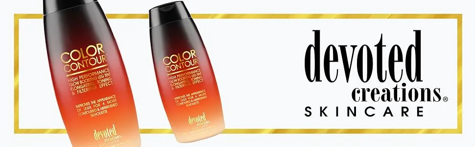 Devoted Creations Color Contour - Elongating Toning & Filtering Effect High Performing Glow Boosting Leg Tint - Color Contour By Devoted Creations
