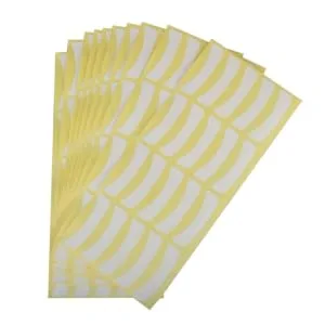 VINTORKY Beginner-Friendly Eyelash Extension Supplies: 100pcs Paper Eye Pads for Masking - product information 2