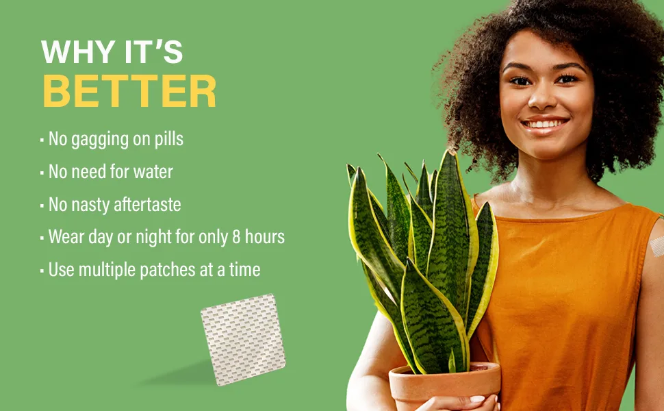 XLPATCH B12 Multi and Iron Plus (3 Packs Total) - XL Patch no pills